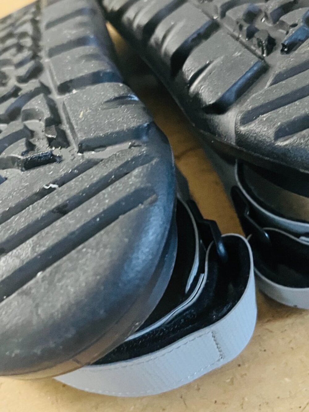 Birkenstock Mogami Terra Sandals 40 Men's 7 / Women's 9 Whale Gray like new - Picture 10 of 12